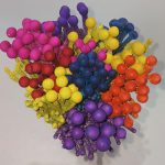 Bouquet Silver Brunia Mix Colours